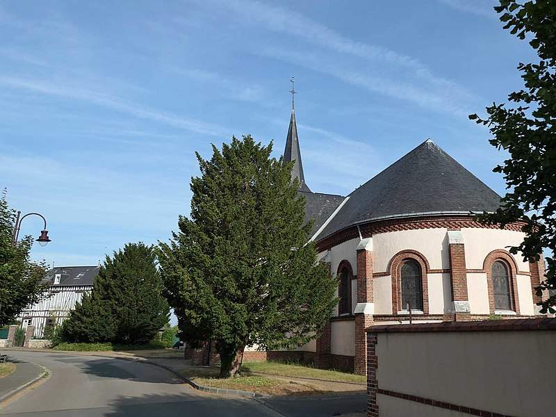 eglise saint jean baptiste villers ecalles