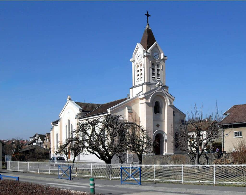 eglise saint laurent fesches le chatel