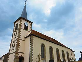 eglise saint laurent romelfing