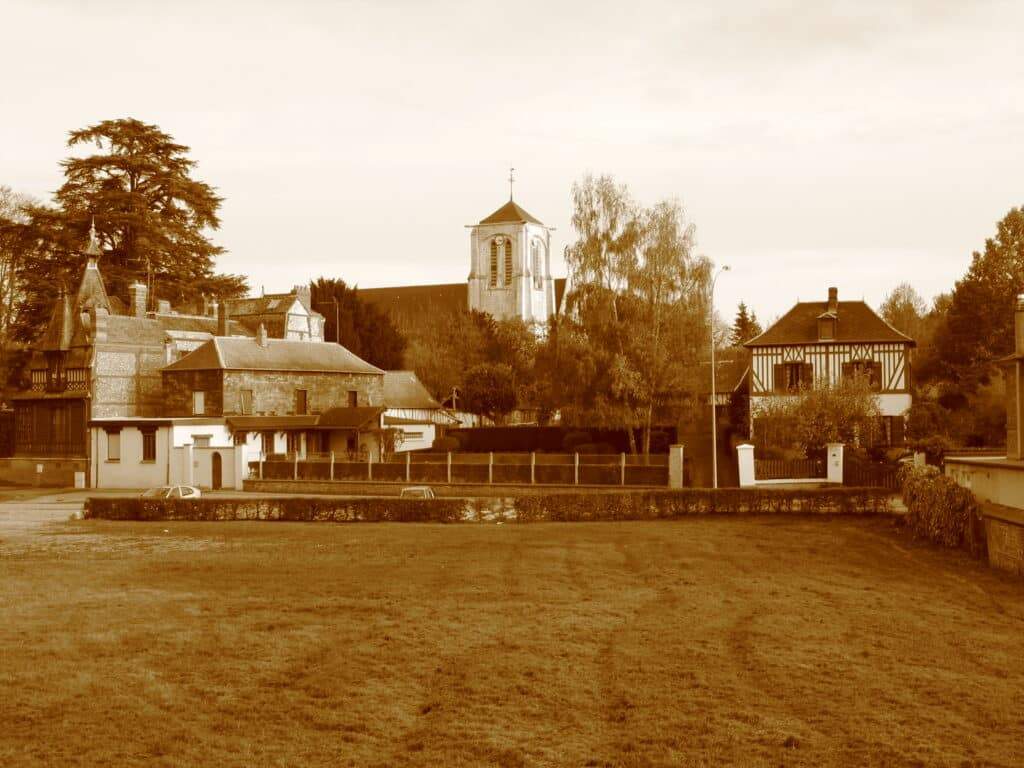 eglise saint louis la saussaye