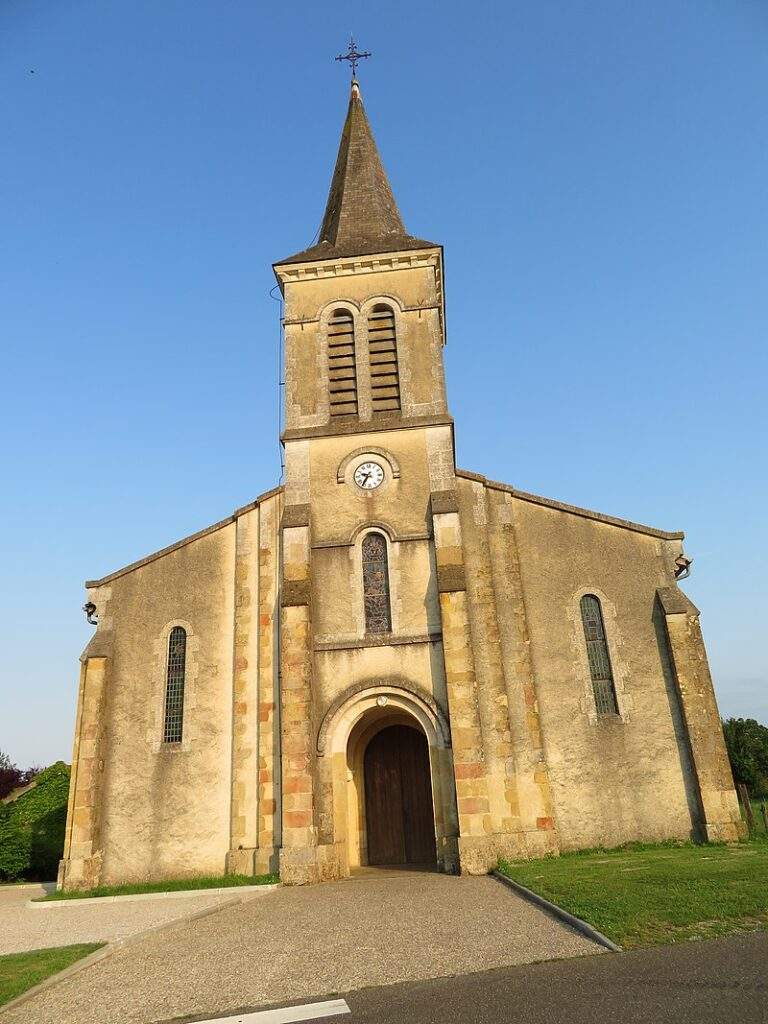 eglise saint loup a poursiugues poursiugues boucoue