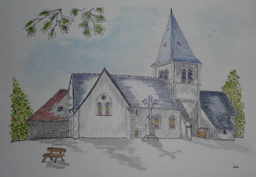 eglise saint loup rogny les sept ecluses