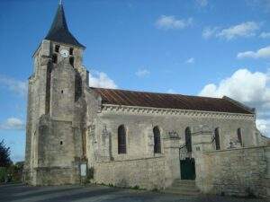 eglise saint martin a aurit hagetaubin