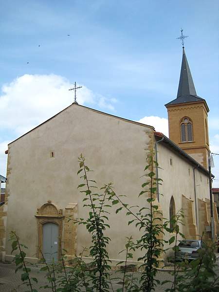 eglise saint martin de pierrevillers moselle
