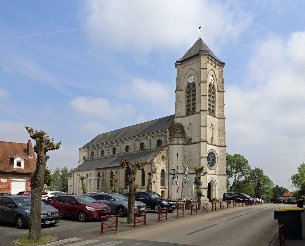 eglise saint martin givenchy en gohelle