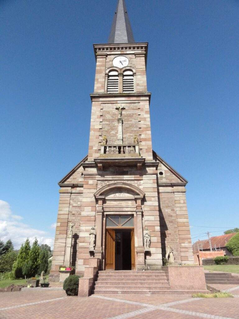 eglise saint martin hommarting