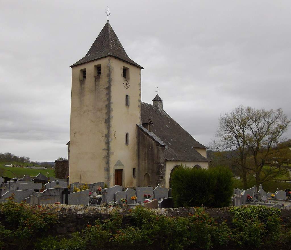 eglise saint martin lanne en baretous