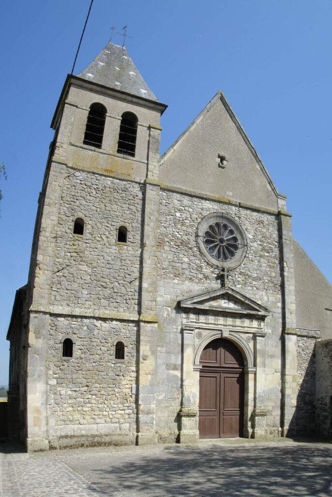 eglise saint martin mareil en france