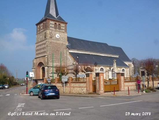 eglise saint martin saint martin du tilleul