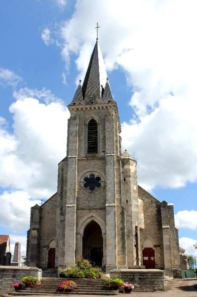 eglise saint maurice et saint jacques eglise de montreuillon nievre