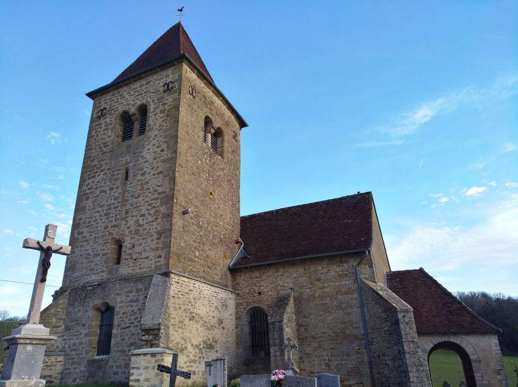eglise saint pierre et mathenay jura 1