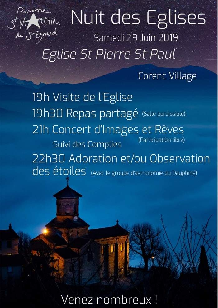 eglise saint pierre et saint paul corenc village isere