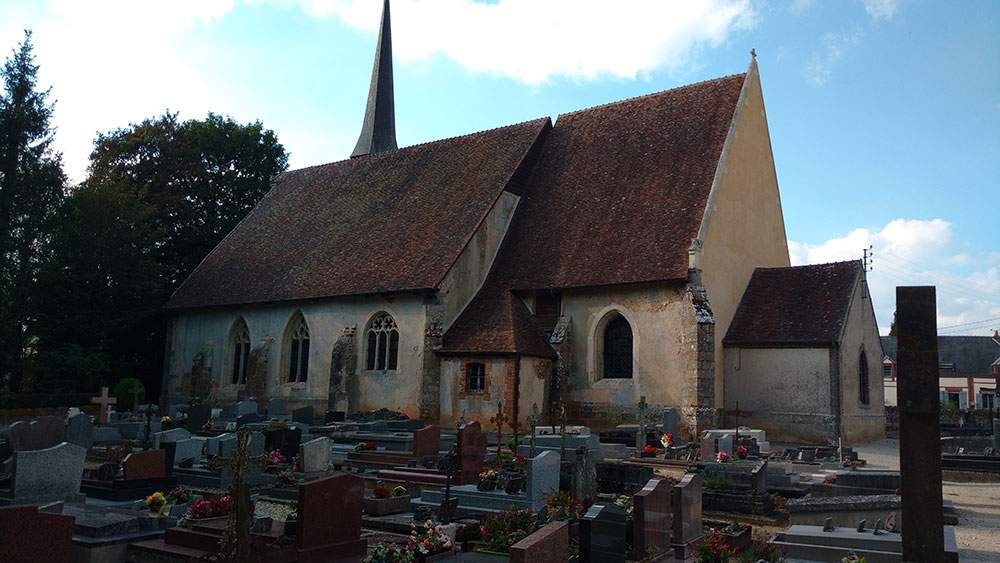 eglise saint pierre irai orne