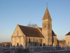 eglise saint pierre port en bessin huppain