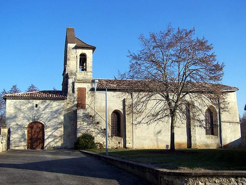 eglise saint pierre pujols sur ciron