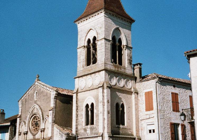 eglise saint privat de montcuq montcuq en quercy blanc