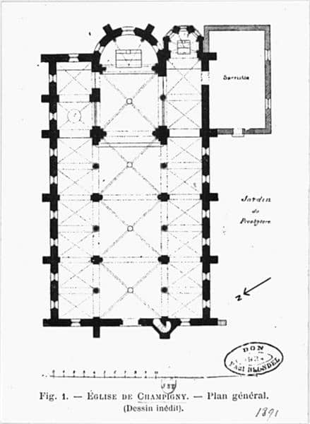 eglise saint saturnin les plans