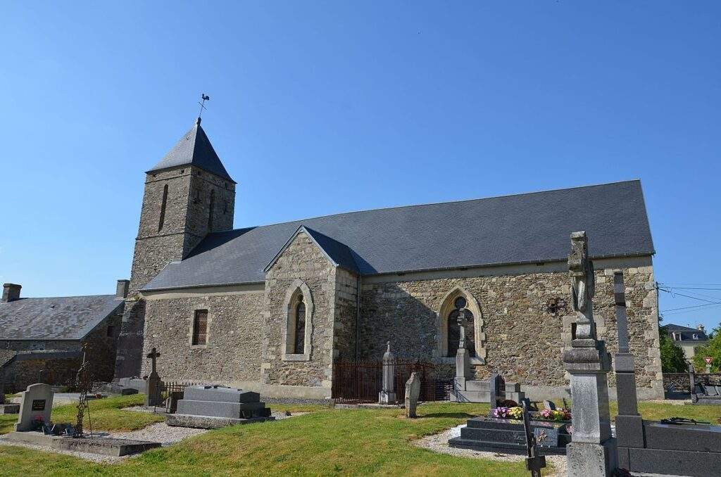 eglise saint sauveur la lande sur drome