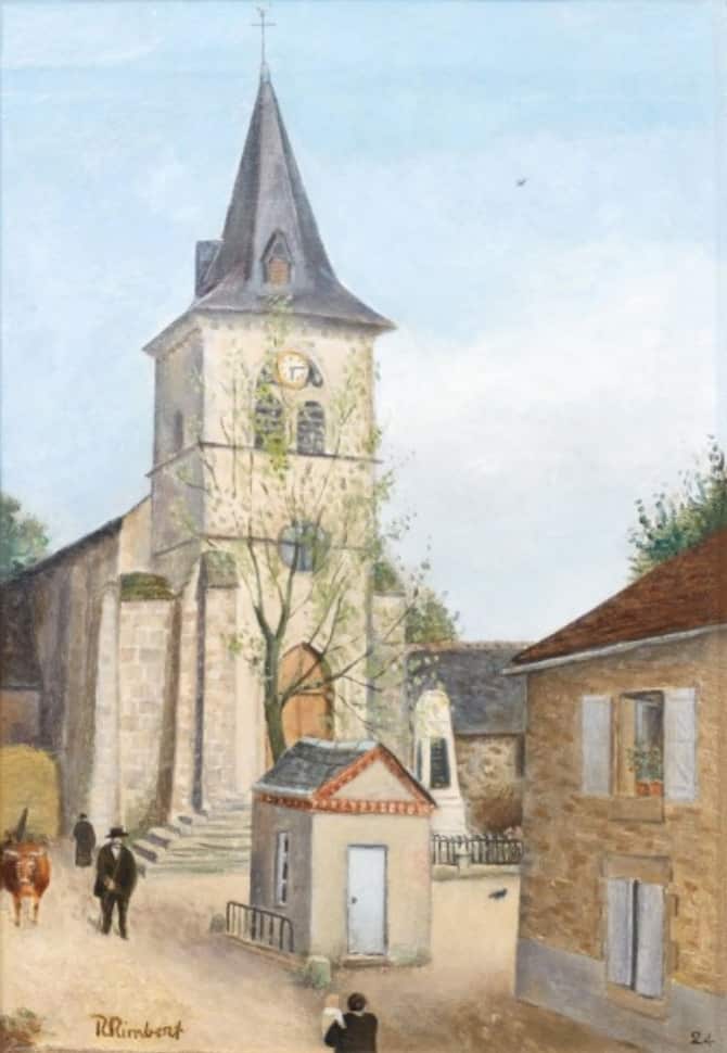 eglise saint sicaire perpezac le noir correze