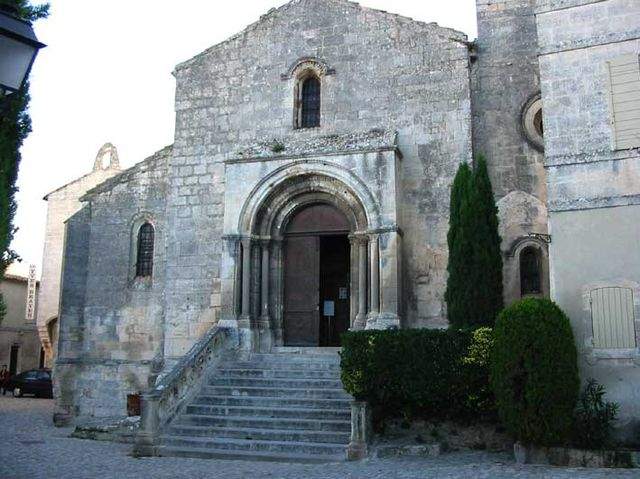 eglise saint vincent les baux de provence