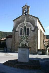 eglise saint vincent les salles du gardon