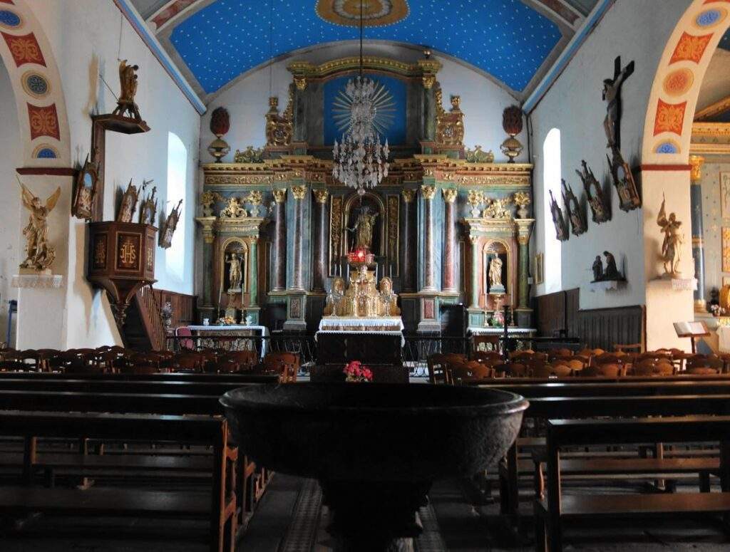 eglise sainte eulalie lescun
