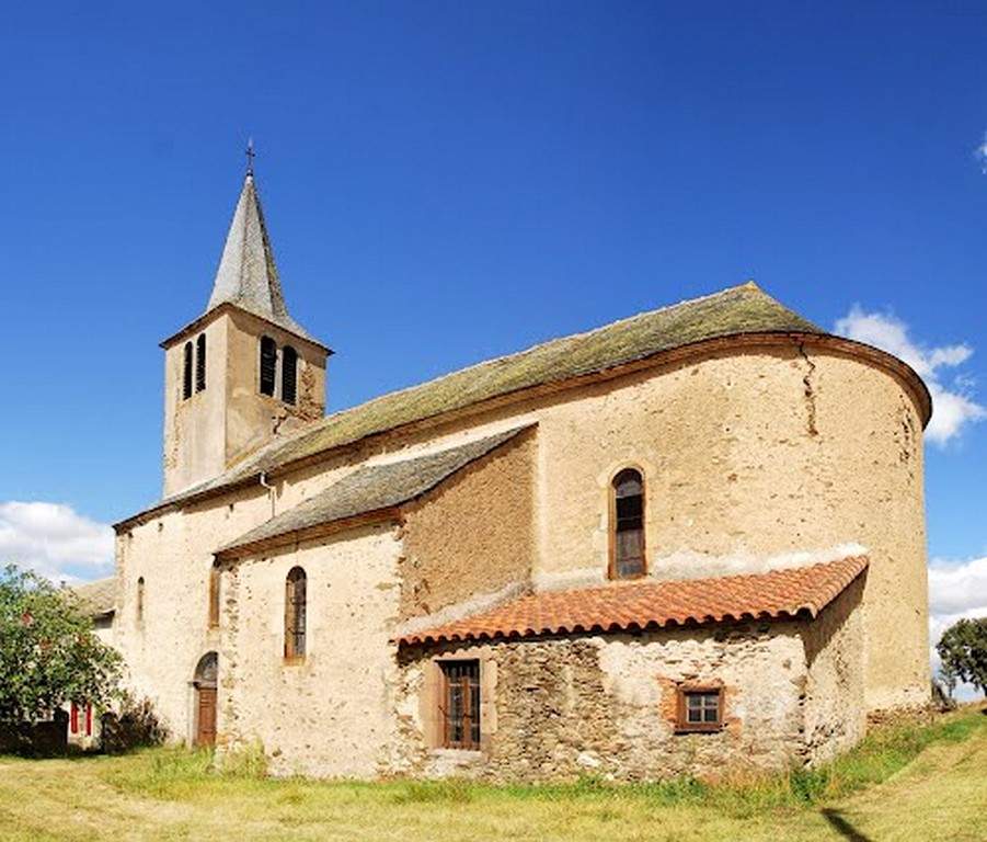eglise sainte trinite a cazoul mirandol bourgnounac