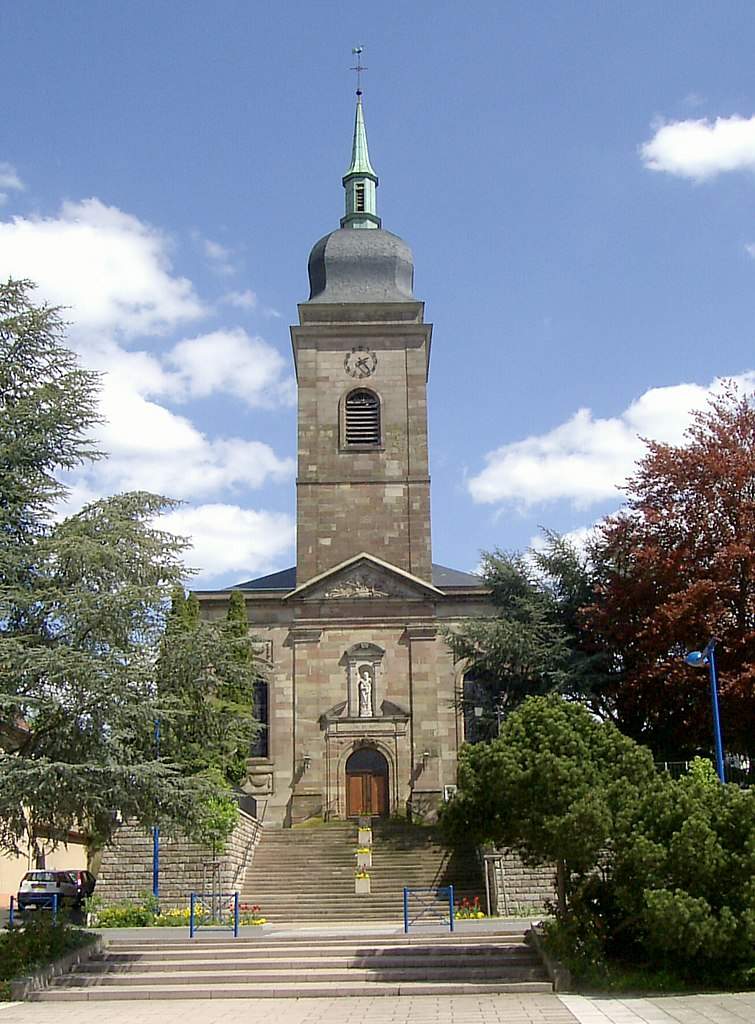 eglise saints pierre et paul puttelange aux lacs