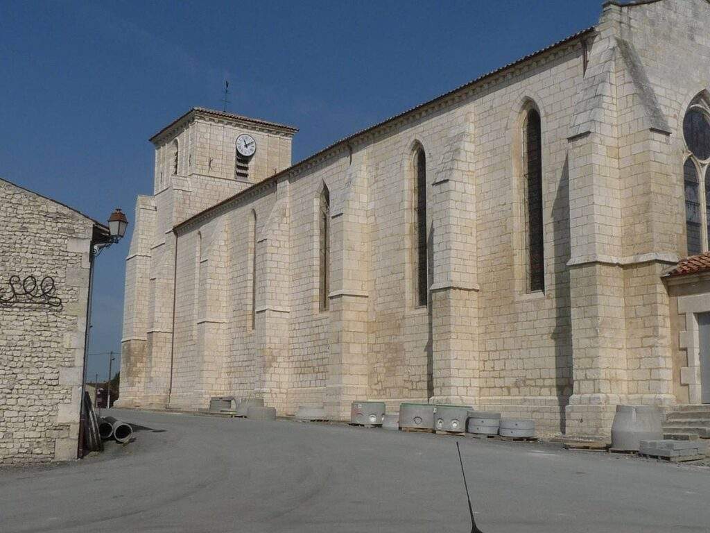eglise salles dangles saint maurice charente