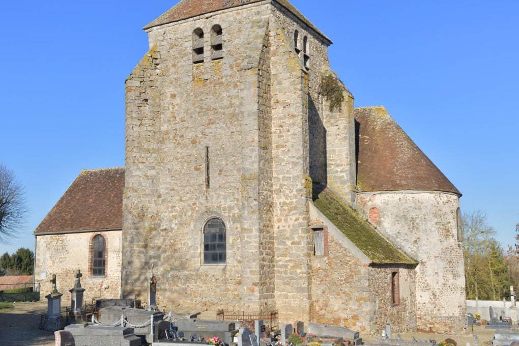 eglise sognes perceneige
