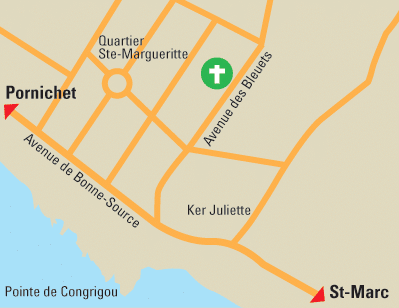 eglise terrain des bleuets messe en plein air pornichet