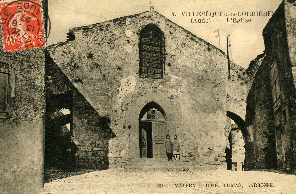 eglise villeseque des corbieres aude