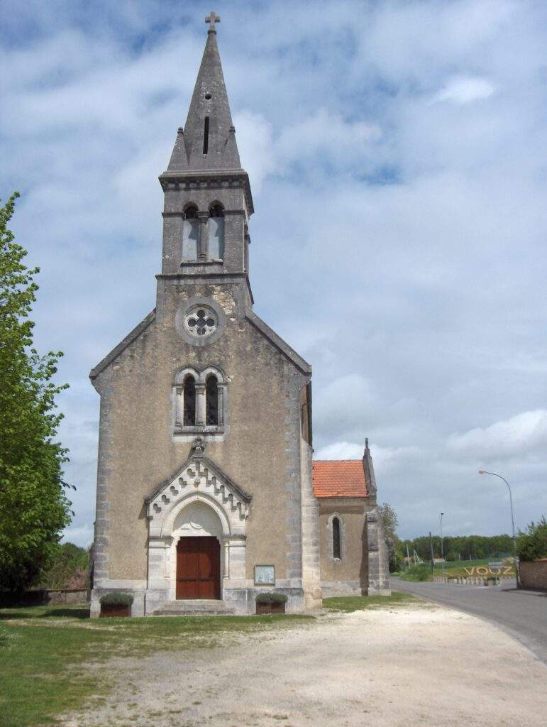 eglise vouzan saint etienne charente