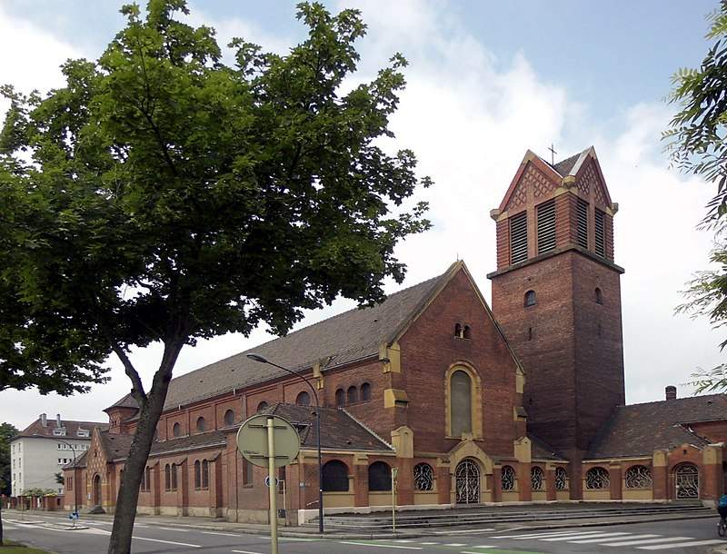 mulhouse eglise sainte therese haut rhin