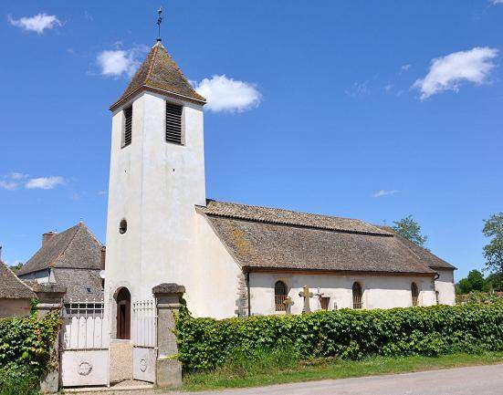 pontoux eglise saint laurent saone et loire